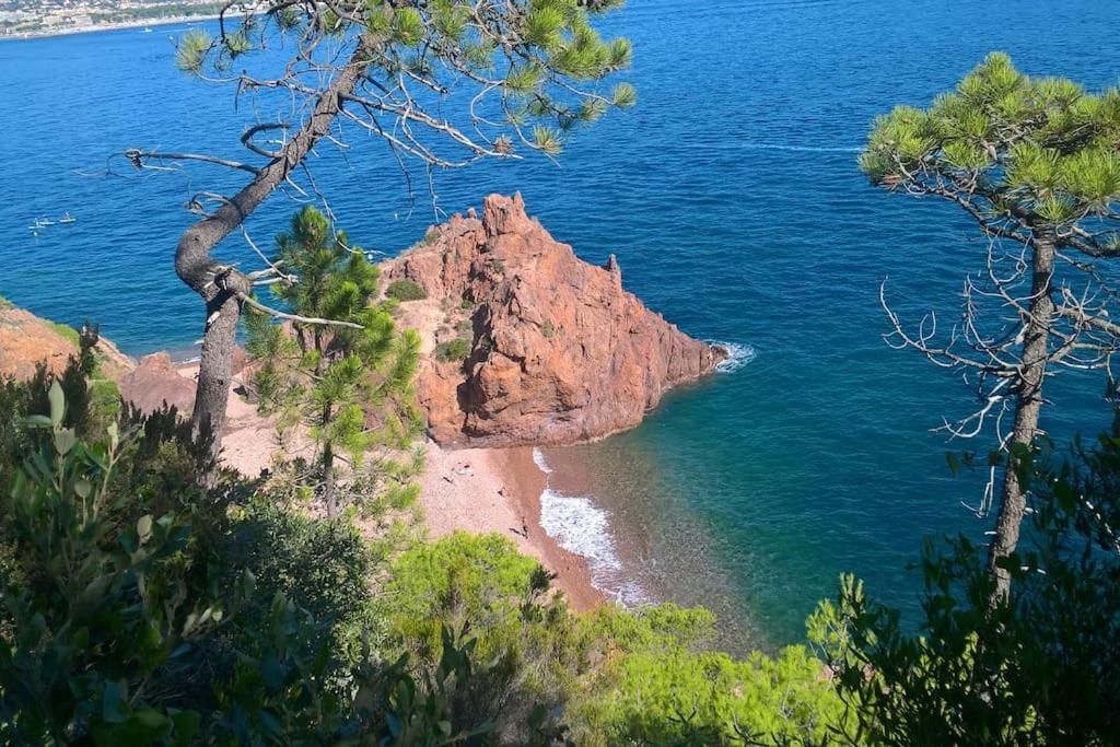 2 Pieces Climatise A 200M Des Plages Théoule-sur-Mer Zewnętrze zdjęcie